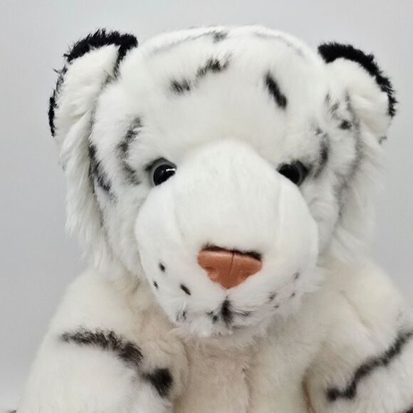 Build a Bear White Tiger Plush Siberian Tiger - Picture 7 of 9